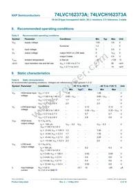 74LVCH162373ADGG:5 Datasheet Page 7