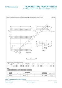 74LVCH162373ADGG:5 Datasheet Page 15