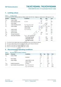 74LVCH16244ADGG Datasheet Page 7