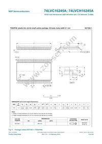 74LVCH16245ADGG Datasheet Page 15