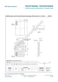 74LVCH16245ADGG Datasheet Page 16