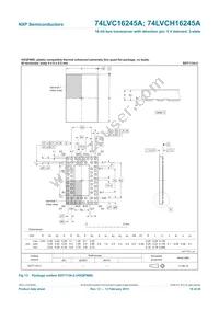 74LVCH16245ADGG Datasheet Page 17