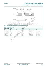 74LVCH16374ABX Datasheet Page 9