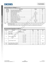 74LVCH244AQ20-13 Datasheet Page 3