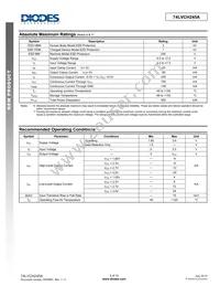 74LVCH245AQ20-13 Datasheet Page 3