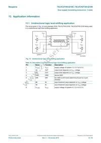 74LVCH2T45DC-Q100H Datasheet Page 22