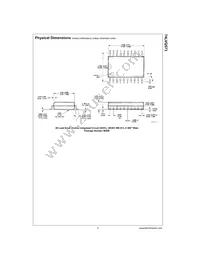 74LVQ573SCX Datasheet Page 5