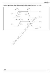 74LVQ573TTR Datasheet Page 7