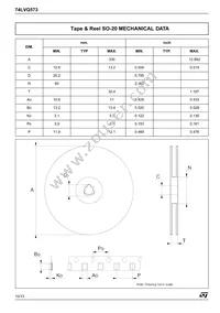 74LVQ573TTR Datasheet Page 10