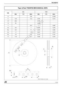 74LVQ573TTR Datasheet Page 11