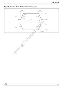 74LVQ574TTR Datasheet Page 7