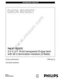 74LVT162373DGG Datasheet Page 2