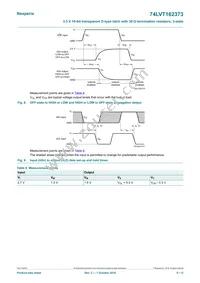 74LVT162373DL Datasheet Page 8