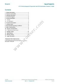 74LVT162373DL Datasheet Page 13