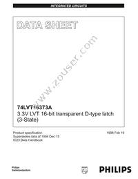74LVT16373ADGG Datasheet Page 2