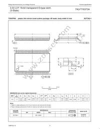 74LVT16373ADGG Datasheet Page 10