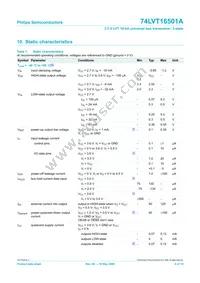 74LVT16501ADL Datasheet Page 9