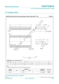 74LVT16501ADL Datasheet Page 16