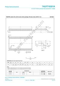 74LVT16501ADL Datasheet Page 17