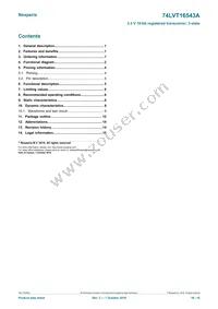 74LVT16543ADGGS Datasheet Page 16