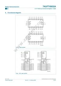 74LVT16652ADL Datasheet Page 4