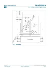 74LVT16652ADL Datasheet Page 5