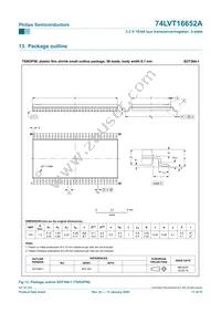 74LVT16652ADL Datasheet Page 18