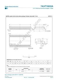 74LVT16652ADL Datasheet Page 19