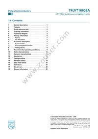 74LVT16652ADL Datasheet Page 22