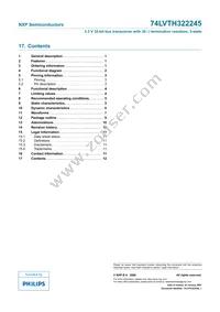 74LVTH322245EC Datasheet Page 12