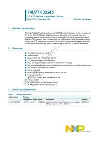 74LVTH32245EC Datasheet Cover