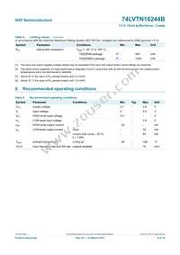 74LVTN16244BBQ Datasheet Page 6