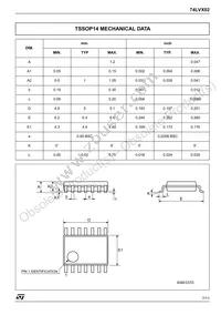 74LVX02MTR Datasheet Page 7