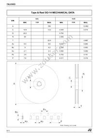 74LVX03TTR Datasheet Page 8