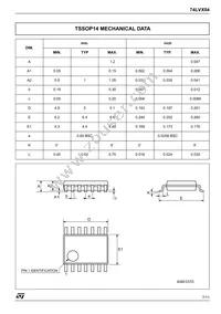 74LVX04MTR Datasheet Page 7