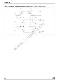 74LVX126TTR Datasheet Page 6