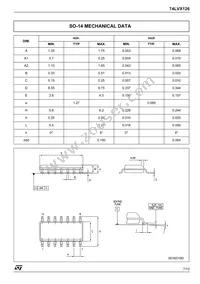 74LVX126TTR Datasheet Page 7