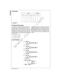 74LVX157MTCX Datasheet Page 3