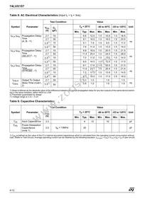 74LVX157MTR Datasheet Page 4