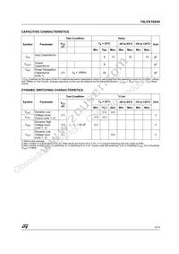 74LVX16244TTR Datasheet Page 5