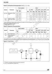 74LVX20TTR Datasheet Page 4