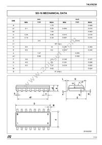 74LVX238TTR Datasheet Page 7