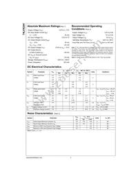 74LVX244SJ Datasheet Page 3