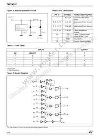 74LVX257MTR Datasheet Page 2