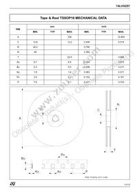 74LVX257MTR Datasheet Page 11