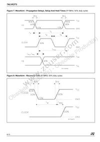 74LVX273TTR Datasheet Page 6