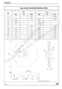 74LVX373MTR Datasheet Page 10