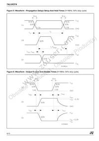 74LVX574TTR Datasheet Page 6