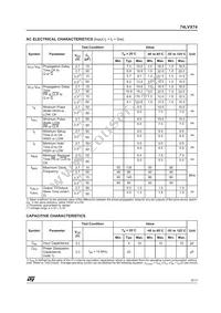 74LVX74TTR Datasheet Page 5