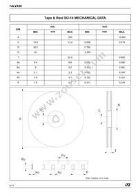 74LVX86TTR Datasheet Page 8